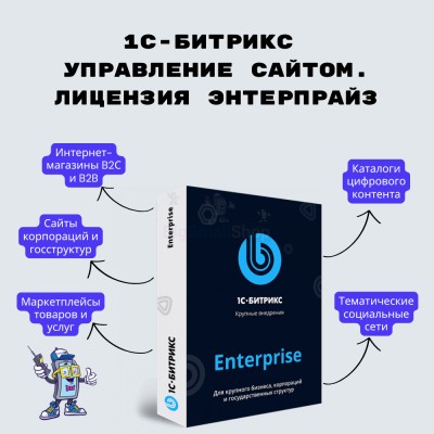 1С-Битрикс: Управление сайтом. Лицензия Энтерпрайз - купить в Батако
